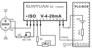 順源科技推出兩線制電壓信號(hào)隔離放大配電器ic
